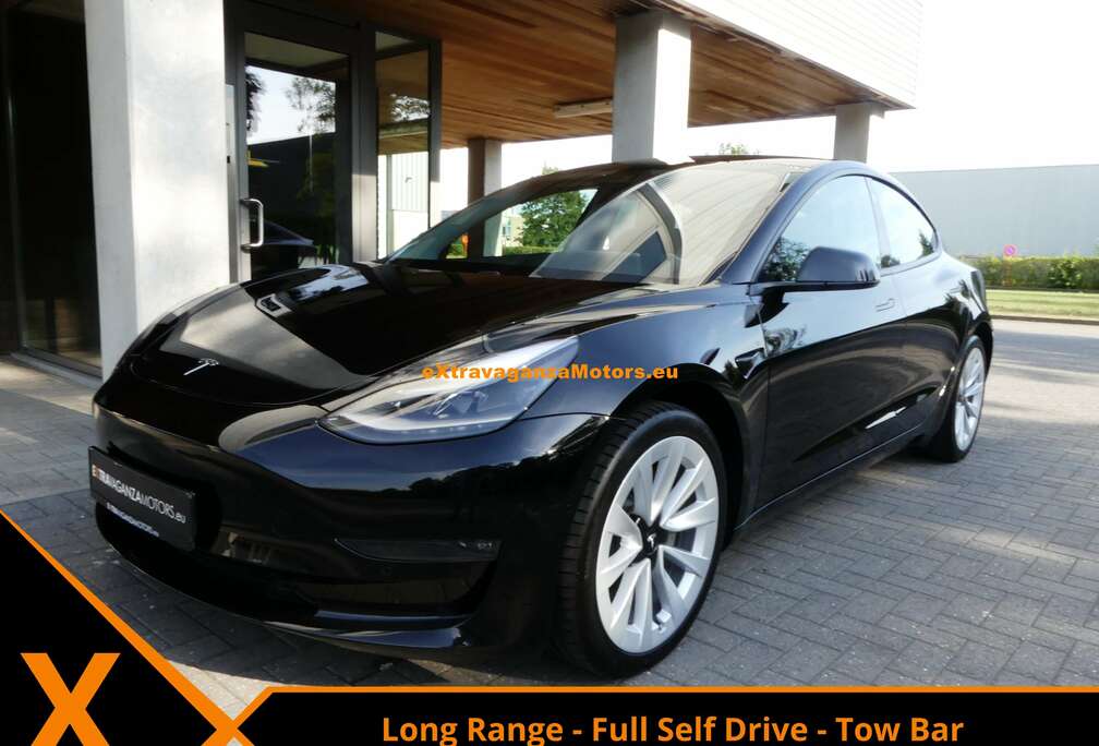 Tesla 78 kWh-AWD-Long Range-Trekh-Selfdrive-extra scherm