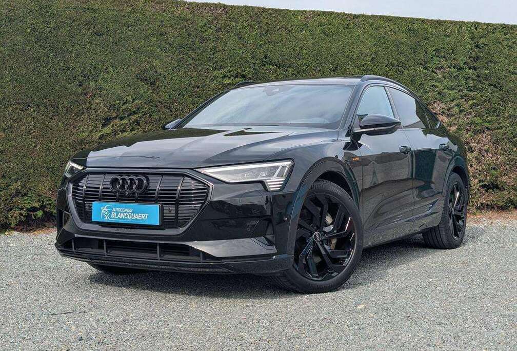 Audi (Q8)e-tron opendak - trekhaak - nachtcamera - s-line