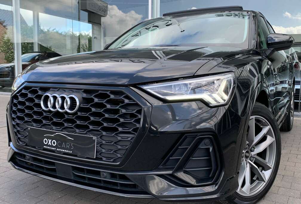 Audi SPORTBACK S-Line / 35 TFSI / Boite Auto / Toit Pano / Cuir / LED Matrix / Camera / Cruise / 19 Audi Sport / HTVA /