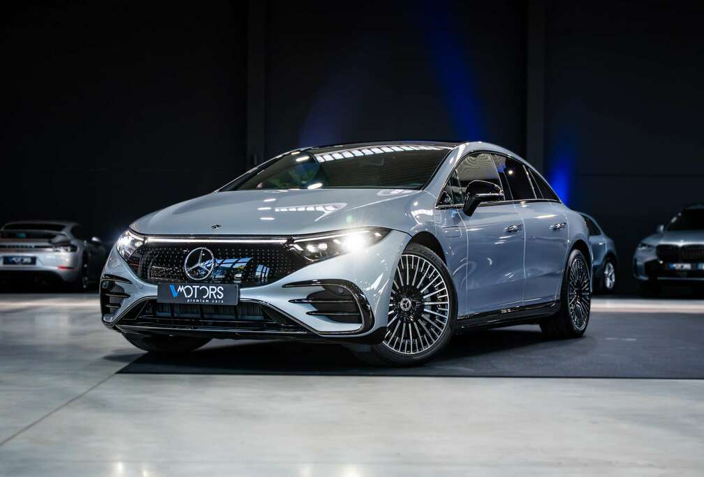 Mercedes-Benz 107.8 kWh 450+  AMG Line - Pano - ACC - Massage - Burmester - HUD - 360 camera
