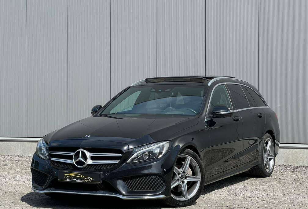 Mercedes-Benz Break d Automaat- AMG Pack- Pano- 360°Camera- Burmester- Head Up- FuLL- Garantie!