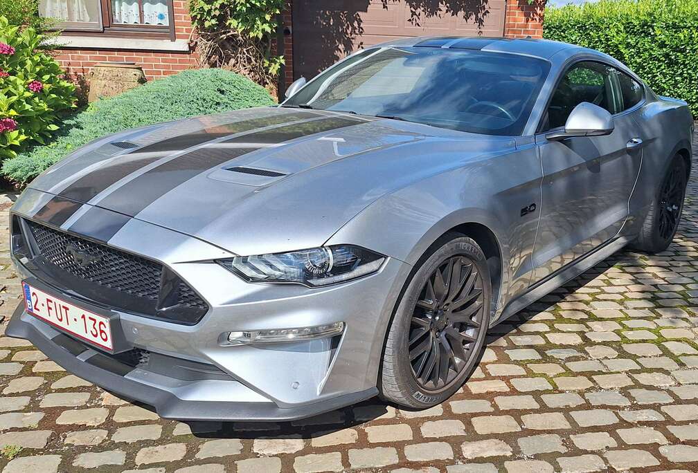 Ford Mustang 5.0 V8 GT-manuelle-fifty five year- pony b