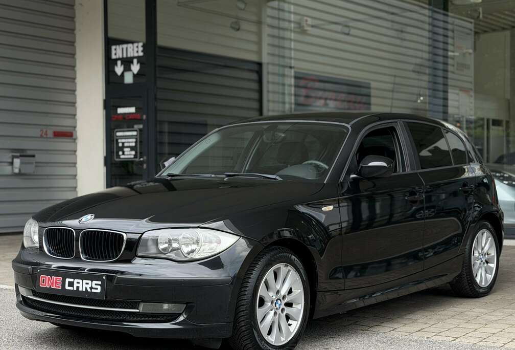BMW d 6vit. (85kw 115cv) CUIR-AIRCO-JA16P-AUX-1PROPR-GAR 12MOIS