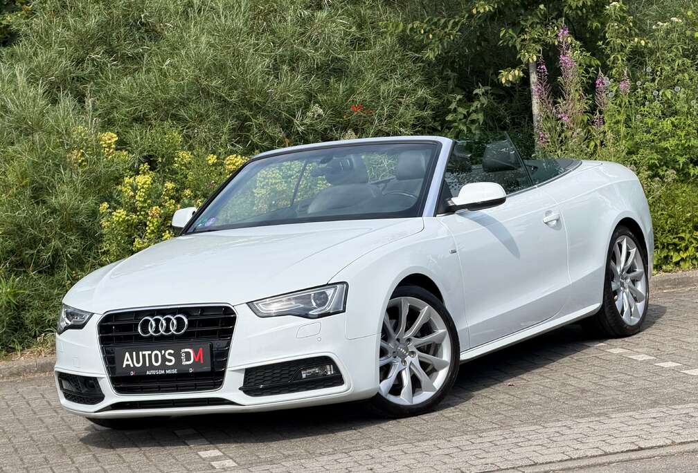 Audi A5 Cabriolet 1.8 TFSI Multitronic S-Line,Leder,Navi,Adaptive Cruise,Airco,PDC