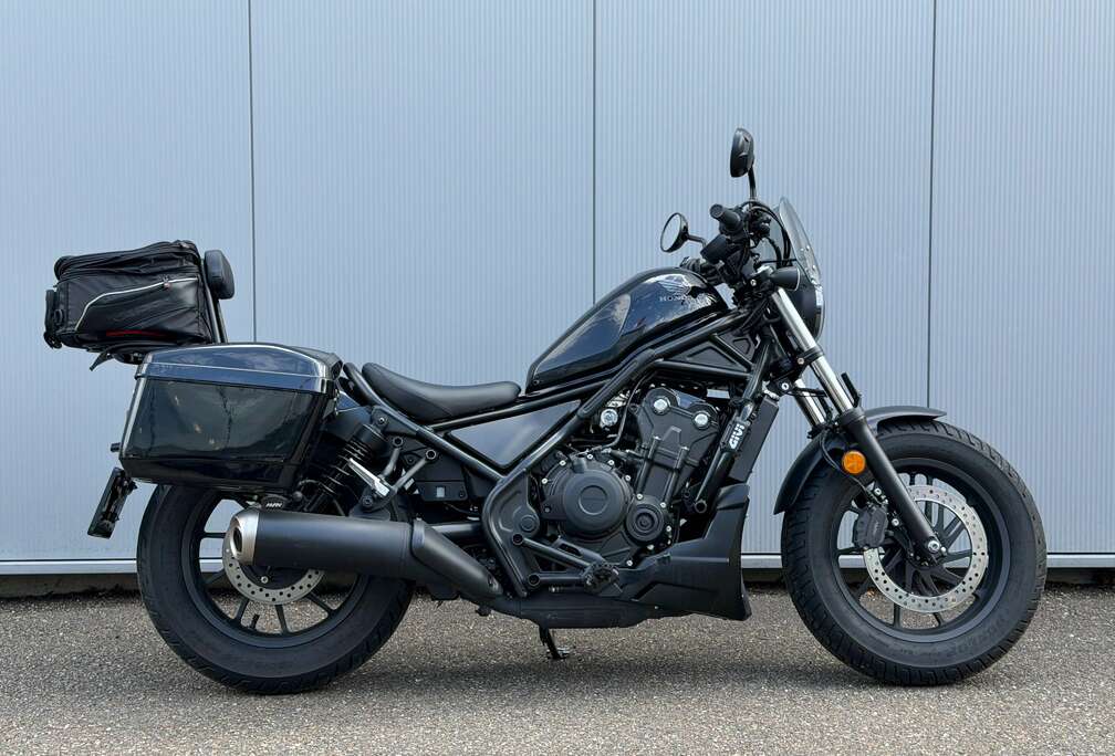 Honda Rebel / Zijkoffers & Windscherm /5600km - 2021