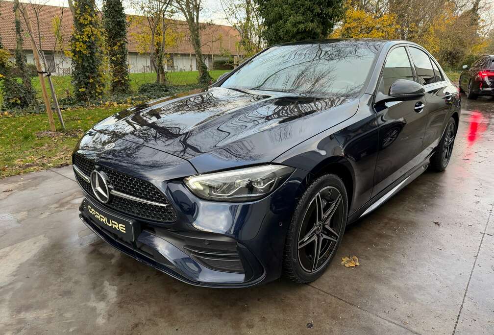Mercedes-Benz C 300e AMG Line*TREKHAAK*LEDER*CARPLAY*CAMERA*1EIG