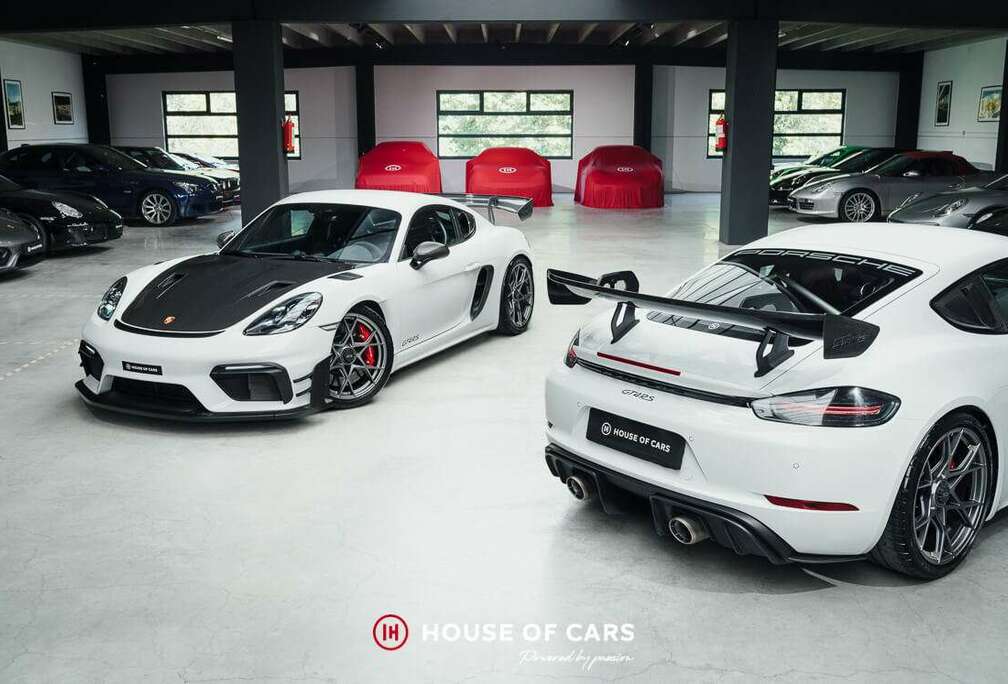 Porsche Cayman GT4 RS Weissach Package 2022  SSR CS Performance