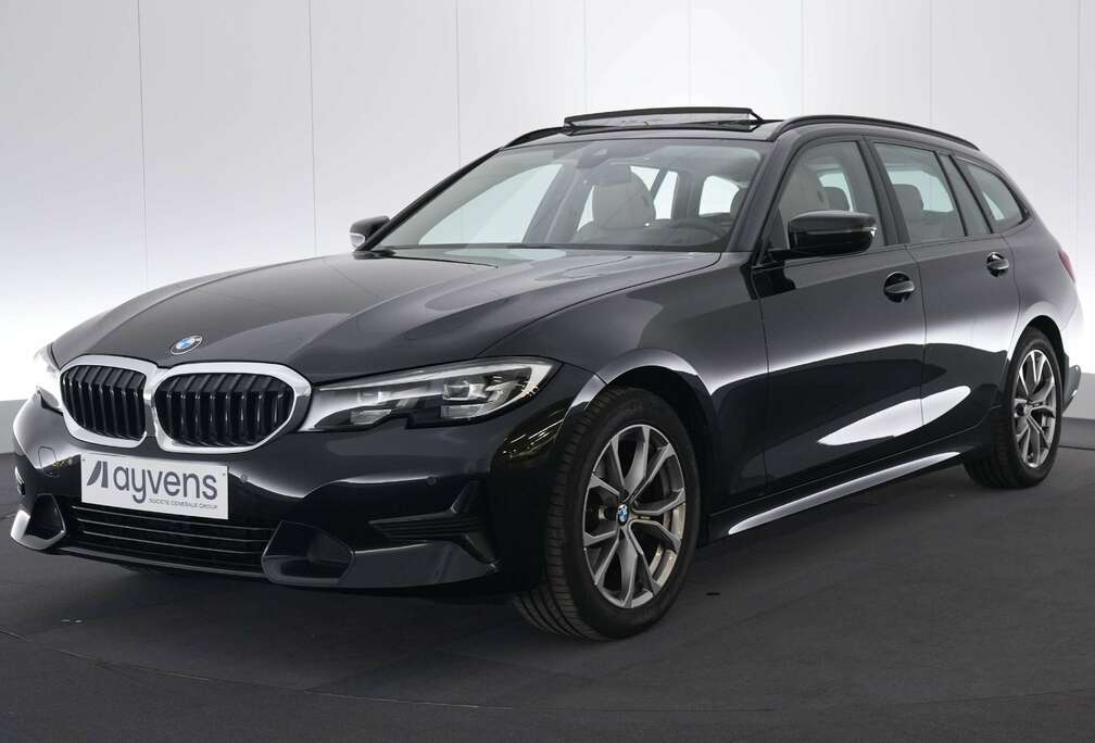 BMW 318dA Business Ed. Sport LEDER/CUIR LED GPS PDC Pano Verw. Sportzetels Trekhaak