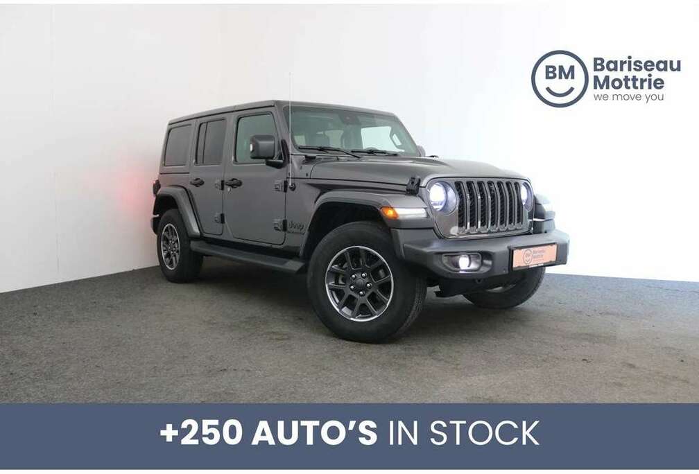 Jeep SAHARA 80TH ANNIVERSARY 4X4 *RADIO*GPS*CAMERA+SENS