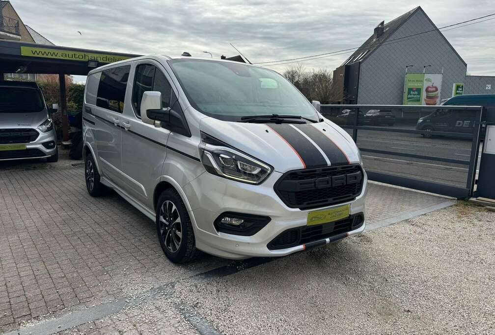 Ford 2.0TDCI * SPORT * DUB CAB * AUTOMAAT * 185PK * CAMERA * GPS * DODEHOEK * 5ZITPL *