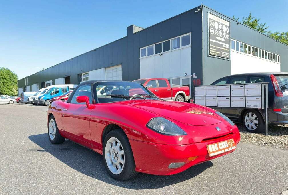 Fiat Cabrio 1.8i benzine 16V 96Kw met Hard top oldtimer