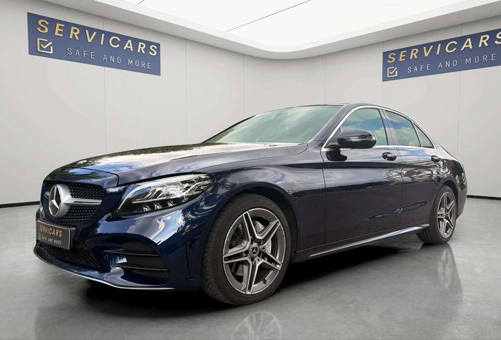 Mercedes-Benz @ SERVICARS WAREMME - MERCEDES C200 DIESEL - 160 ch/PK - PACK AMG FULL OPTION - GARANTIE 12/24/36 MOIS