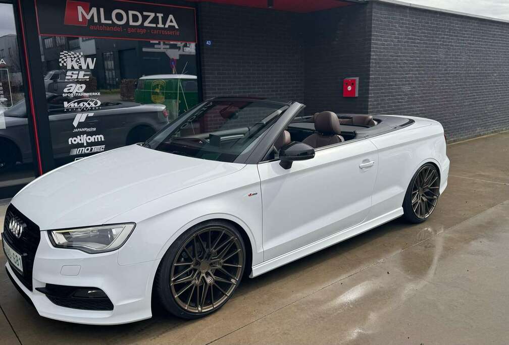 Audi CABRIO black edition  TUNED Vmaxx + 19 JR38