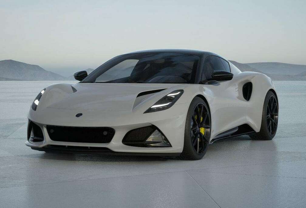 Lotus DEMO - V6 - ZINC GRIJS - ZWART ALCANTARA