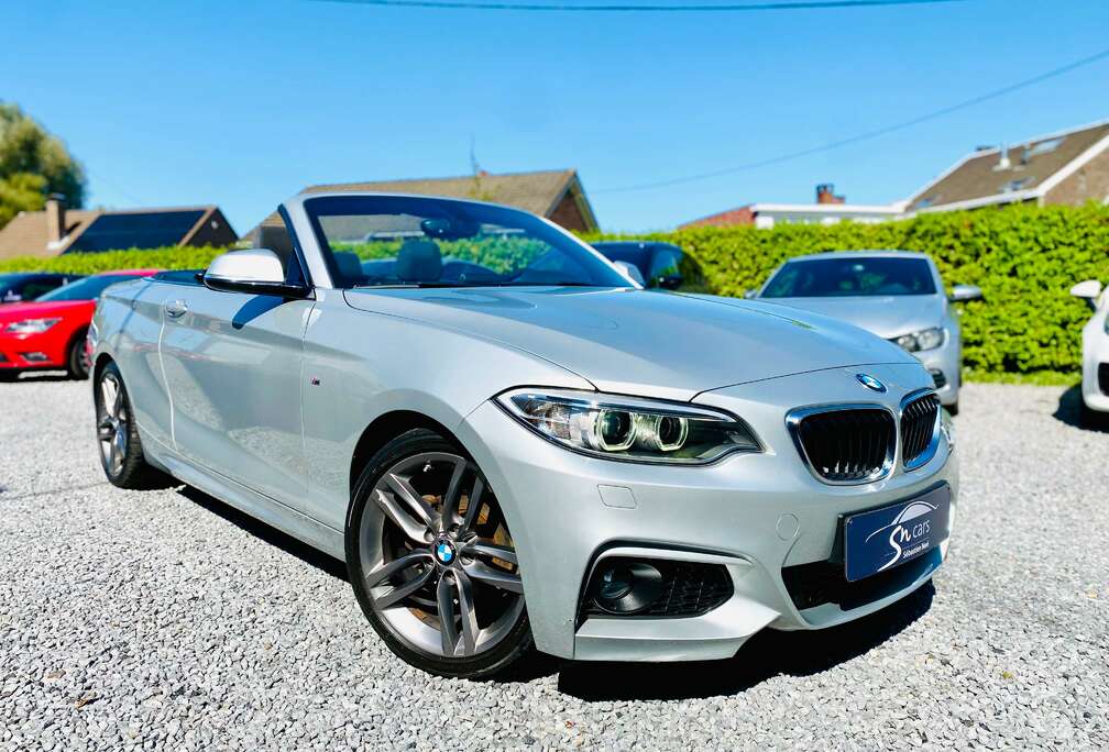 BMW Cabriolet 218i *** PACK M *** Gps clim xenon