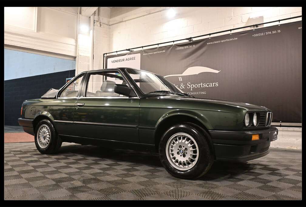 BMW i E30 BAUR CABRIOLET / FULL HISTORY / LIKE NEW