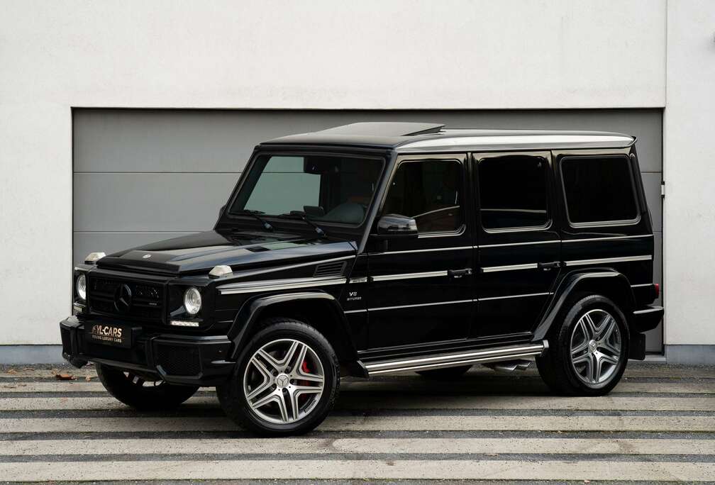 Mercedes-Benz AMG G 63 / Cognac leder / Black pack / Full