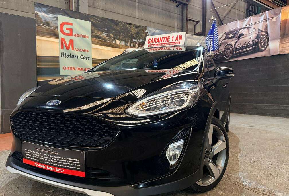 Ford Fiesta 1.0 EcoBoost Active CarPlay Caméra GPS Cuir Clim J.A LED