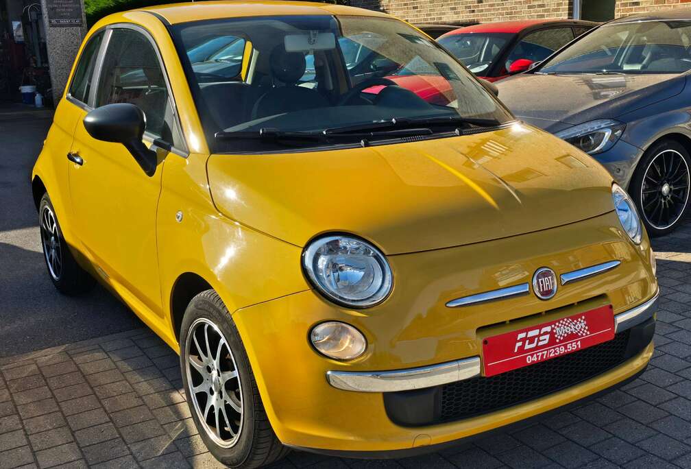 Fiat 500 1.2i PRETE A IMMATRICULER / CAR PASS / GARANTIE 1AN