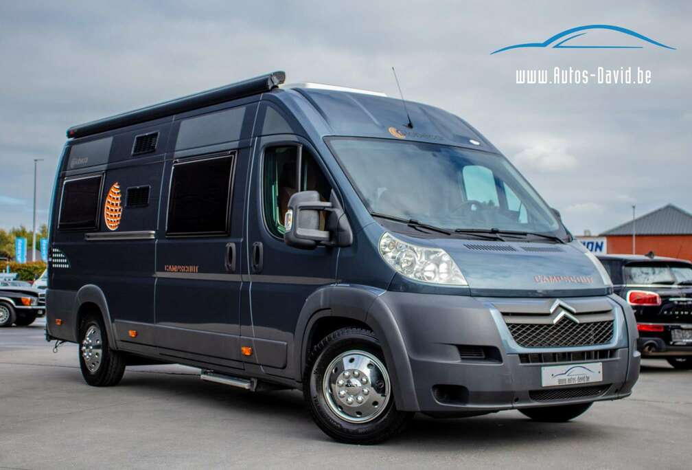 Globecar Campscout Pössl Campervan 2 Slaappl LANGSLAPER