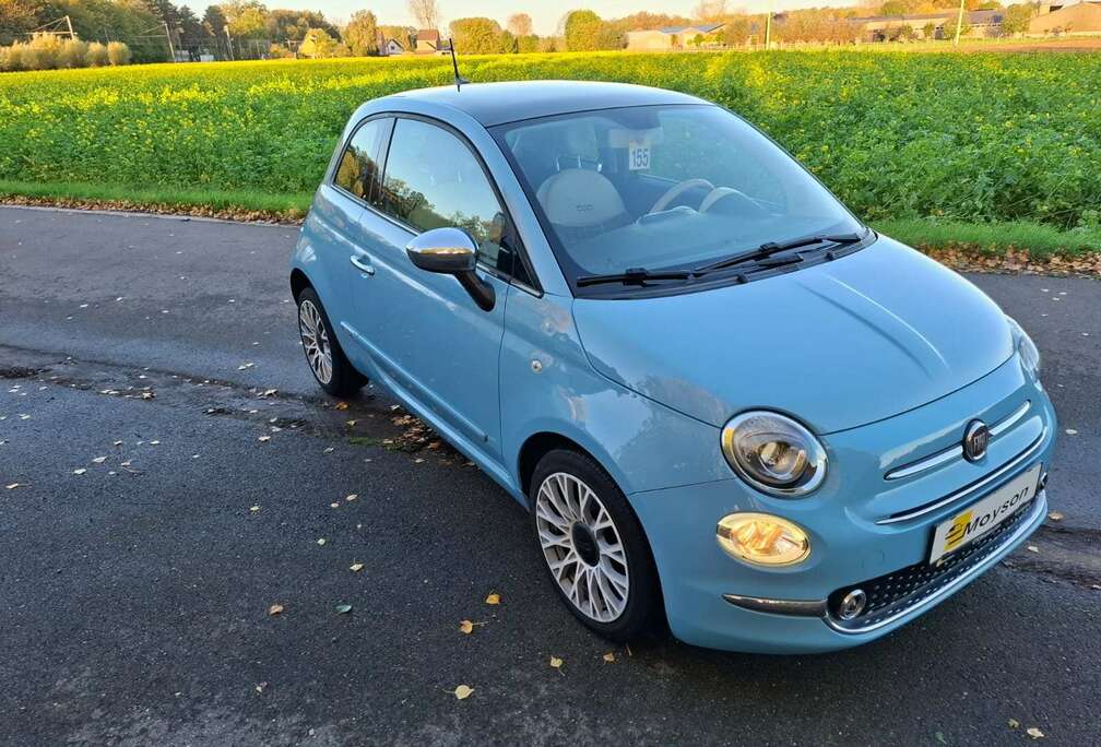 Fiat 500 1.2i Navi - Airco - Pano