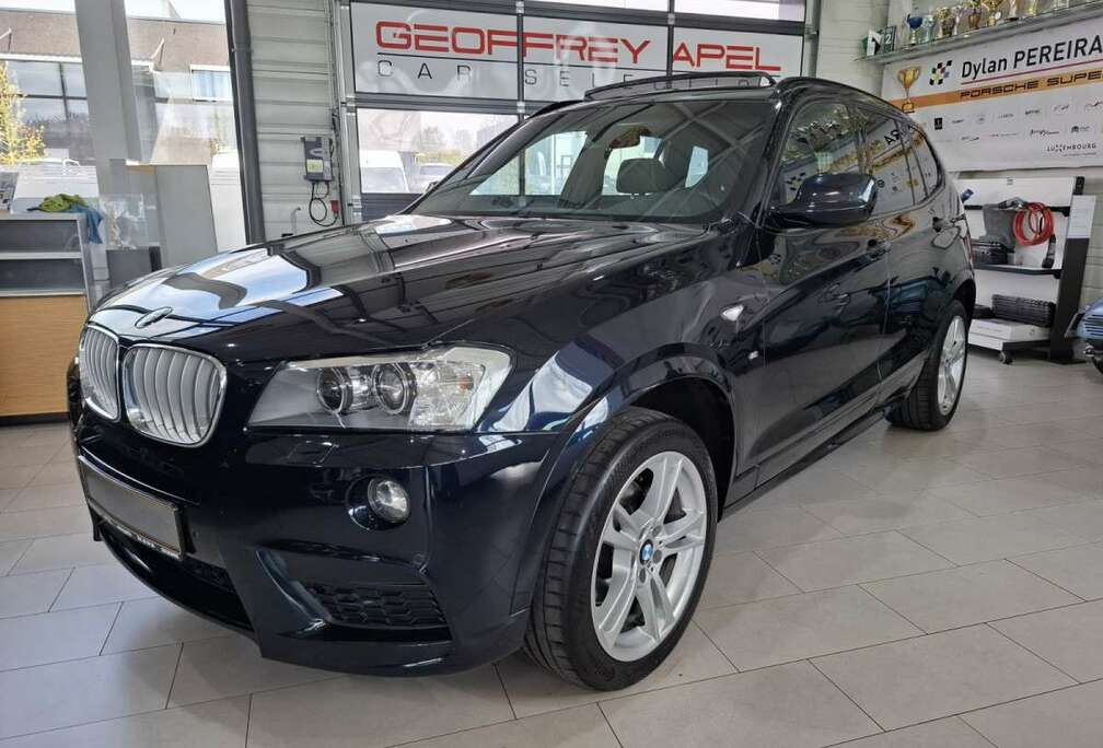 BMW XDRIVE 28i Pack M, CUIR, NAVI, PANORAMA, 4*4, BLUE