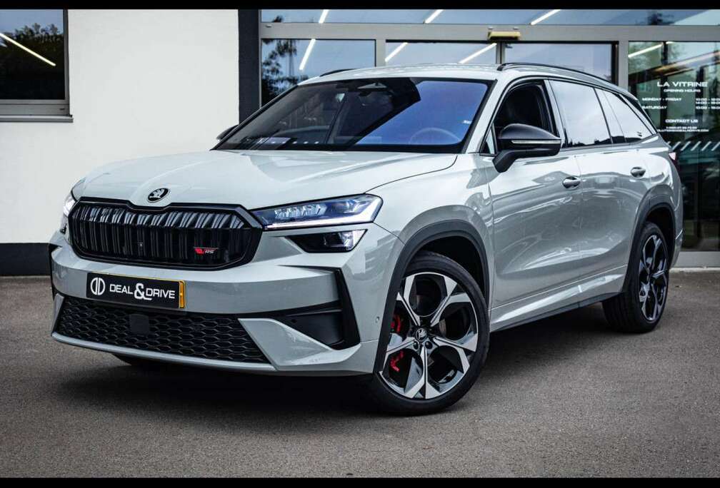 Skoda RS 2.0 TSI 4X4°7-SITZE°WARRANTY 07/2029°AHK