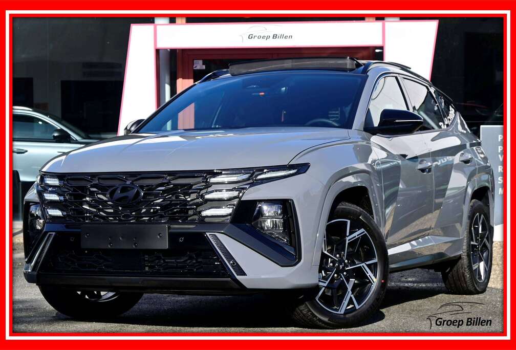 Hyundai N-LINE HEV PANO DAK - 1/2 LEDER - LED - CAMERA - NIEUW