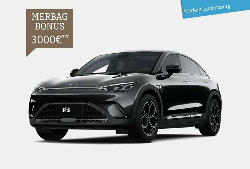 Smart #3 Pro (49 kWh) (+3.000 Euro Klimabonus Luxembourg)