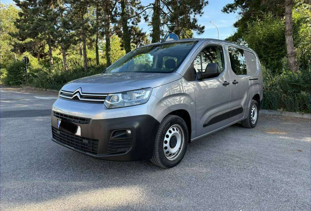 Citroen 1.5 BlueHDi XL UTILITAIRE DOUBLE CABINE / Garantie 12 Mois / GPS