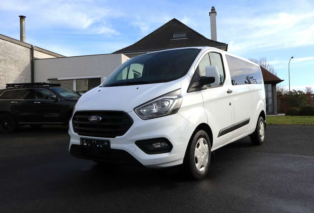 Ford Custom D - minibus - CC - 47.800km - 23250euro+btw