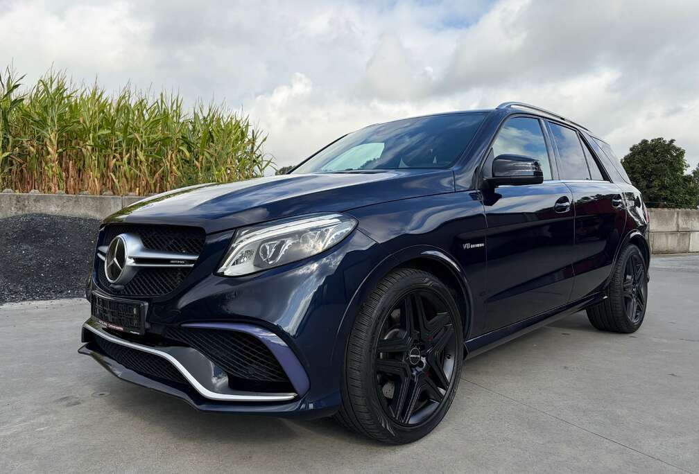 Mercedes-Benz GLE 63 S AMG 4-Matic - Bleu Cavansite - Historique complet - Garantie