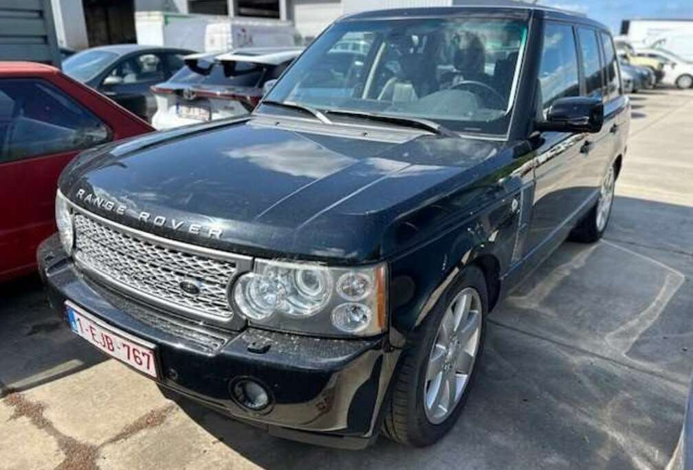 Land Rover Range Rover TDV8 Vogue, motorprobleem/engine prob.