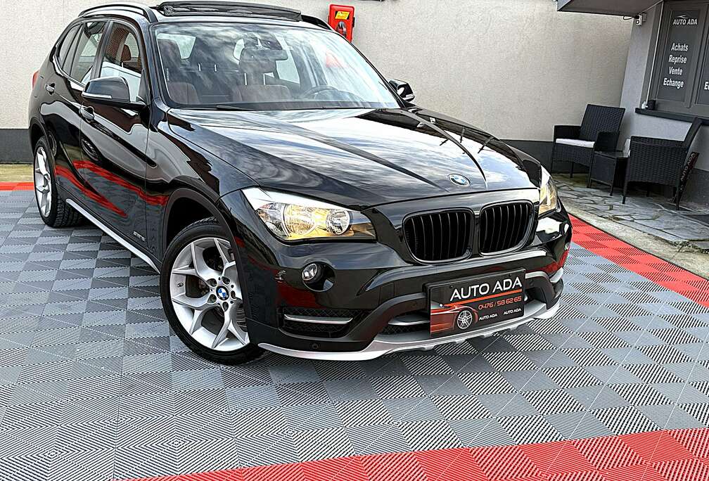 BMW X1 2.0iA sDrive18--AIRCO-GPS-TOIT PANO-BOITE AUTO-