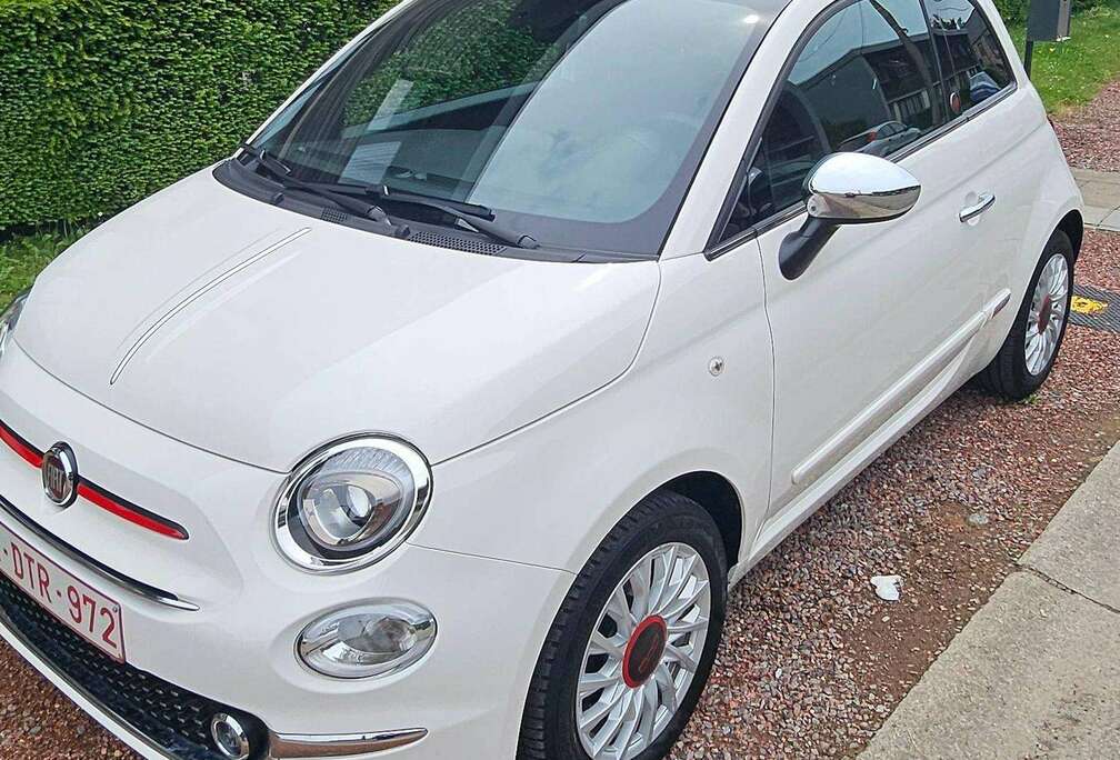 Fiat 500C 1.0i MHEV Red