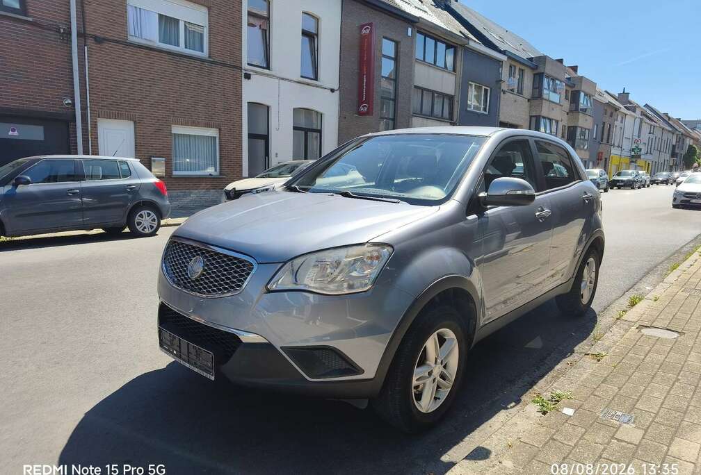 SsangYong 200 e-XDI 2WD Confort Low Emission 1MAIN+CARNET !