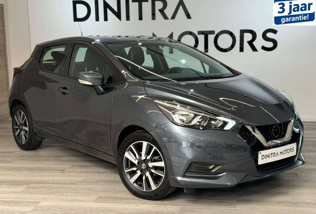 Nissan 1.0i Acenta - Navi/Camera/Cruise/N-design interieur/*3 jaar garantie mogelijk*