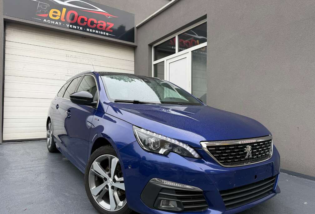 Peugeot  PEUGEOT 308 SW GT LINE • MODÈLE 2020 • EAT8 • TOIT PANO • MASSAGE • CAMÉRA 360° • DISTRIBUTION PEUGEOT