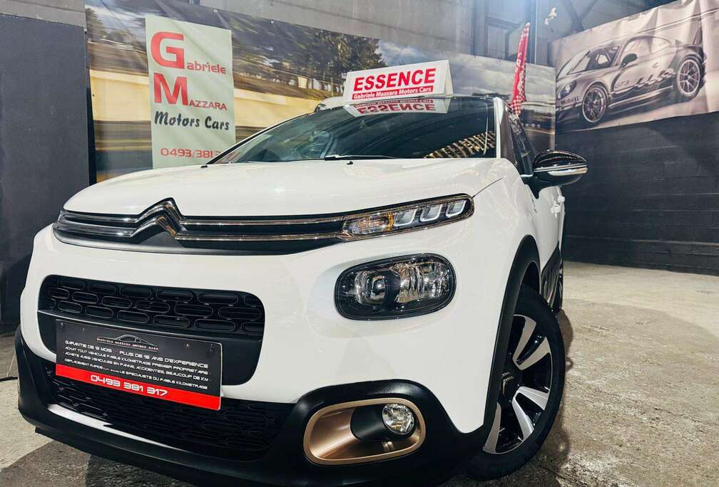 Citroen C3 Shine pack 1.2i GPS Airco Caméra CarPlay J.A