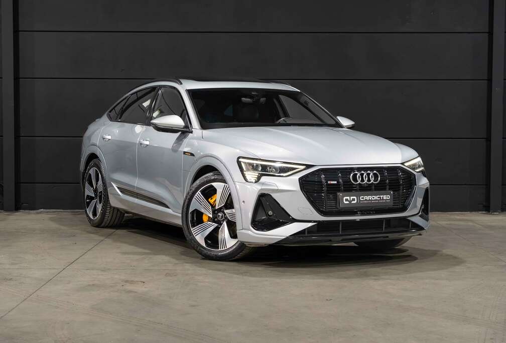 Audi E-TRON 55*PANO*ACC*S LINE*360 CAMERA*TREKHAAK*BTW WAGEN*