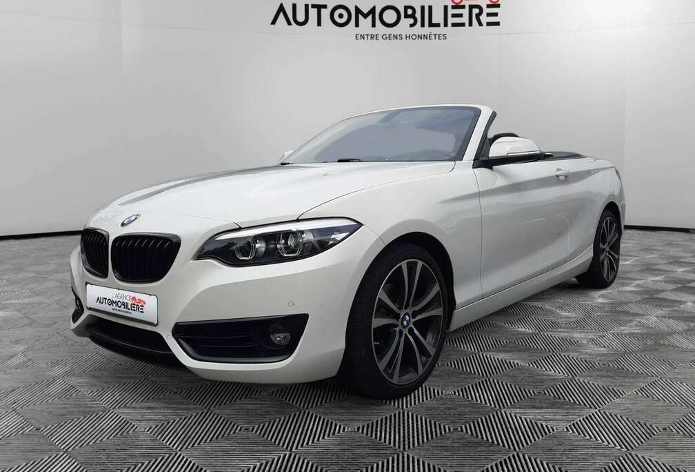 BMW Cabrio 218iA Sportline (Volant Pack M) 1.5i 136Ch/ Garantie 12 Mois