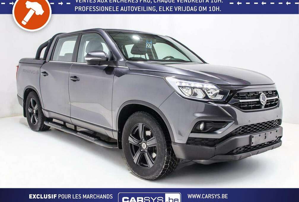 SsangYong KING CAB 2.2 D 180 - 4X4 CUIR - GPS - CAM - 18