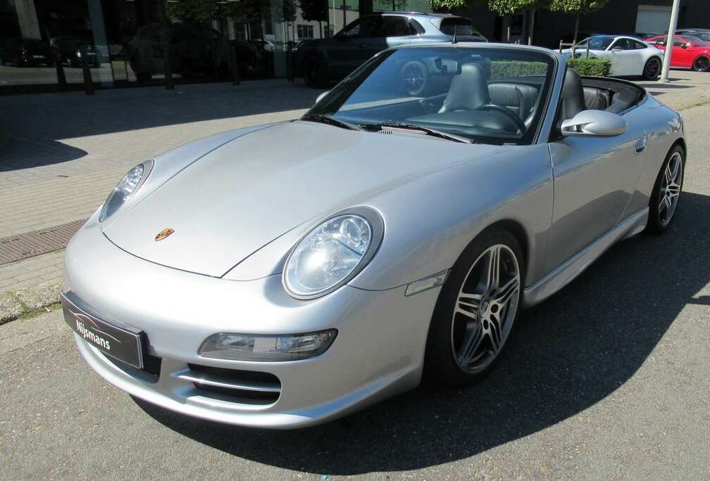 Porsche 996 Carrera Cabrio-Manueel-Hardtop-Navi-Airco-PSM