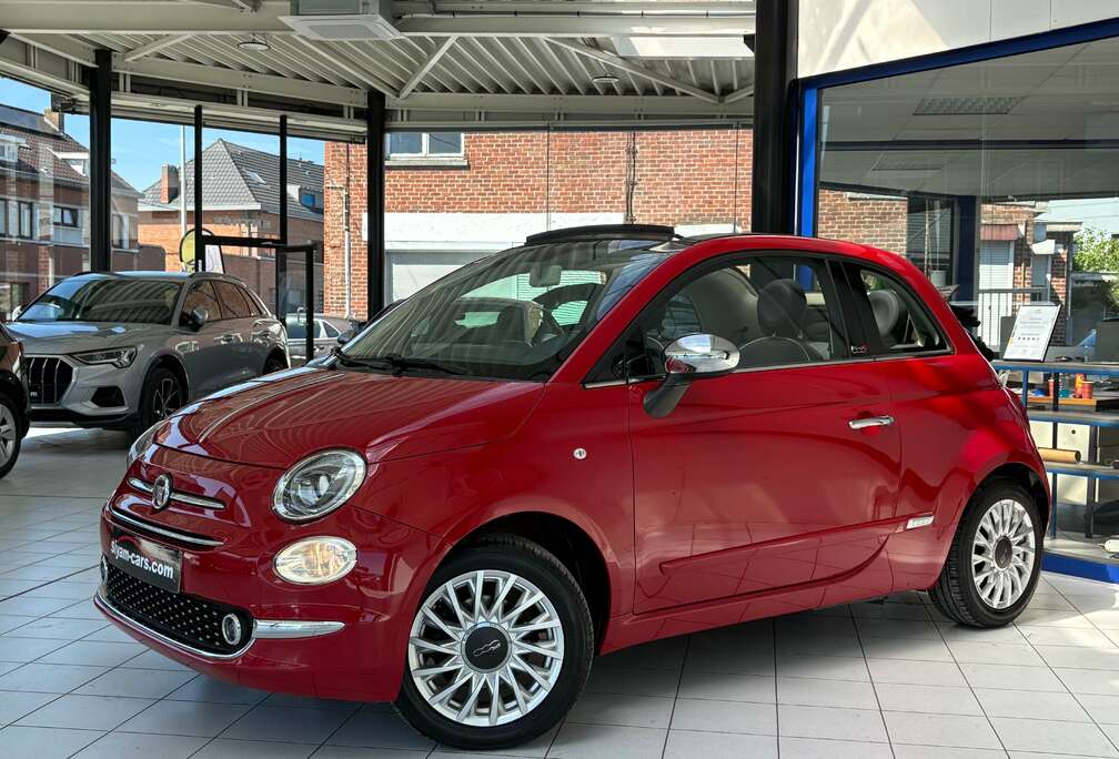 Fiat 500C 1.2i *GPS * CUIR * PDC * JANTES * CLIM *