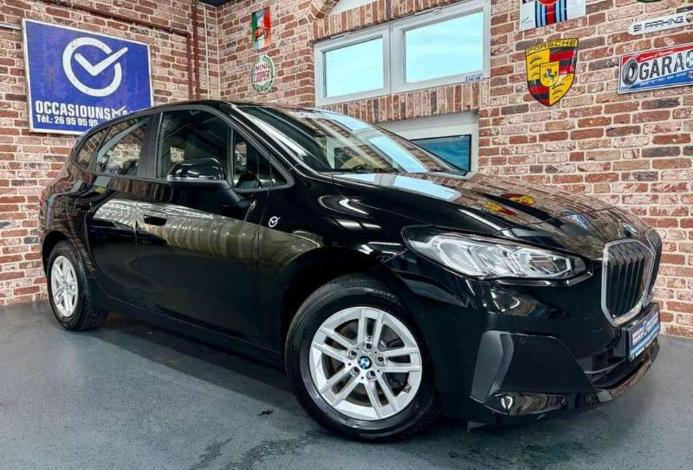 BMW 218dA Active Tourer 2.0 150cv Auto Cuir/AttRem/Na