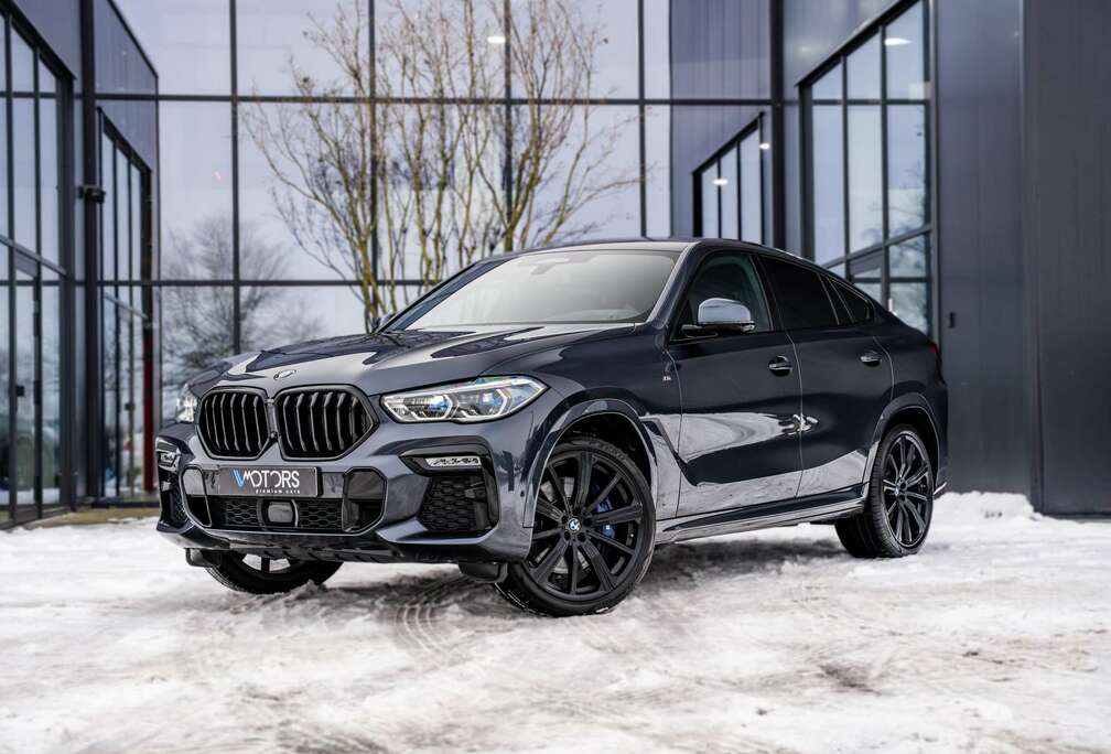BMW X6 xDrive30d - M-pack - HUD - 360 - trekhaak