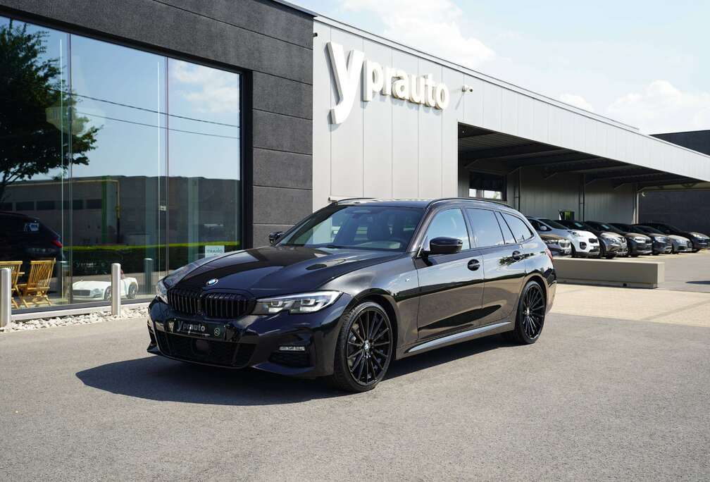 BMW Touring 320 d Sport A Mildhybride M pack Adaptieve cruise Sfeerverlichting Leder Alcantara 360° Camera Keyless Privacy