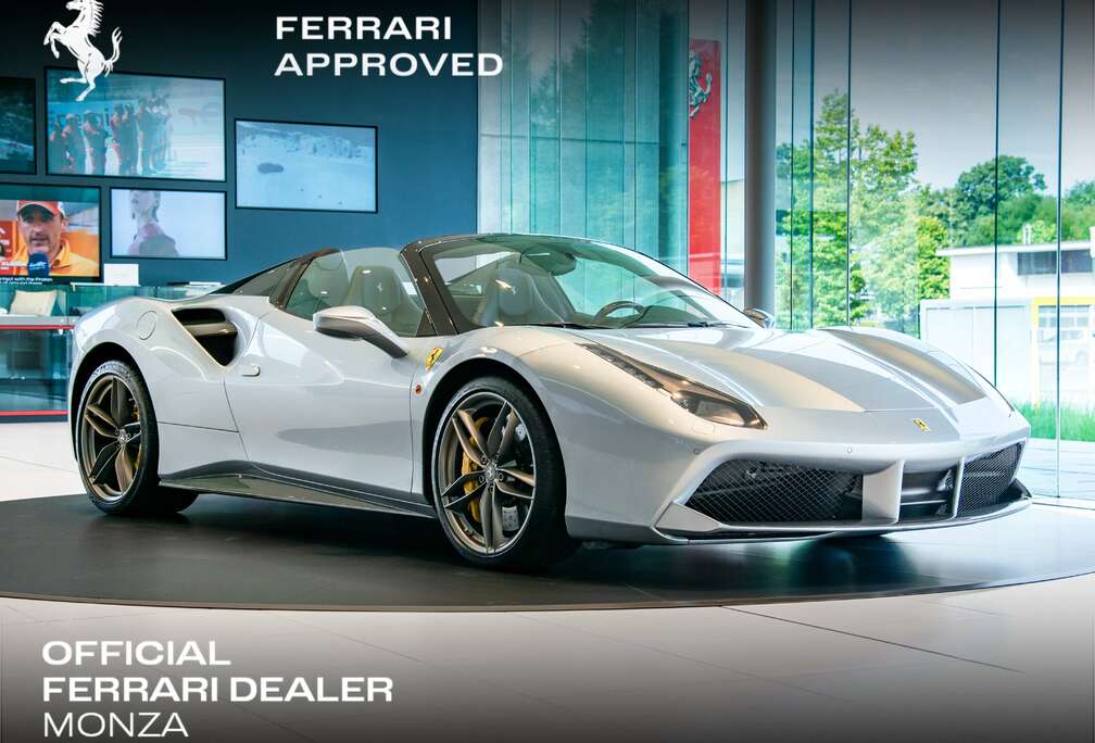 Ferrari 488 Spider  Bicolor  Racing Seats