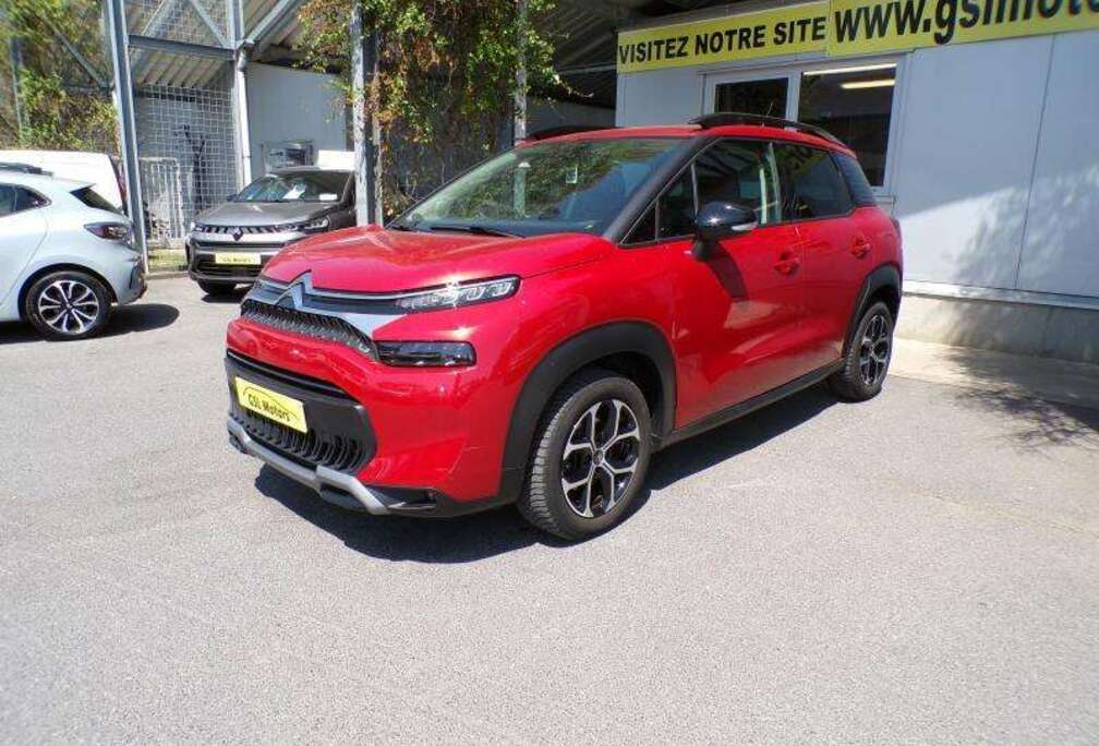 Citroen 1.2 110cv rouge 07/22 63592km Airco GPS Camera