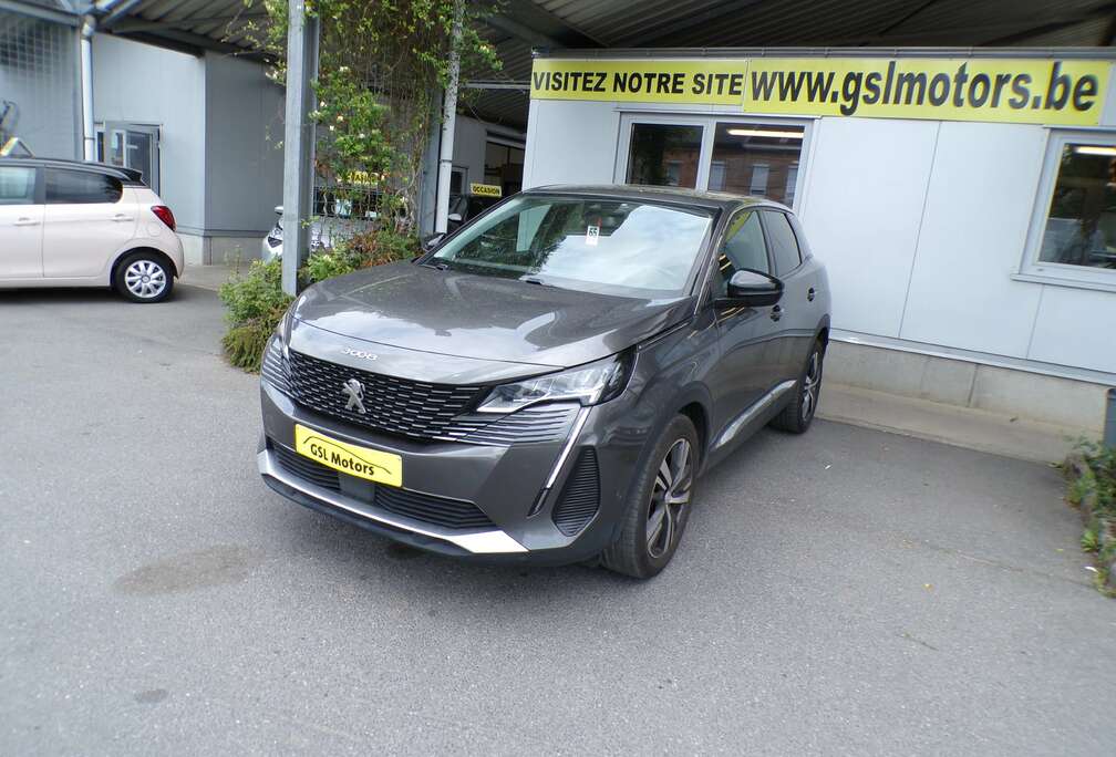 Peugeot 1.5 BlueHDi 130cv Gris 05/2022 Airco Gps Bluetooth